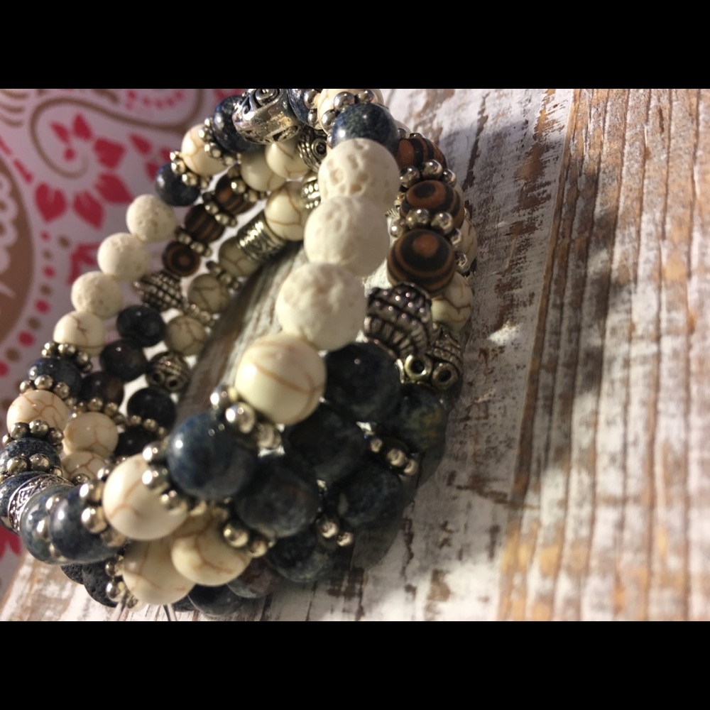 Boho Essential Oil Diffuser Stack~Handmade - Picture 5 of 8
